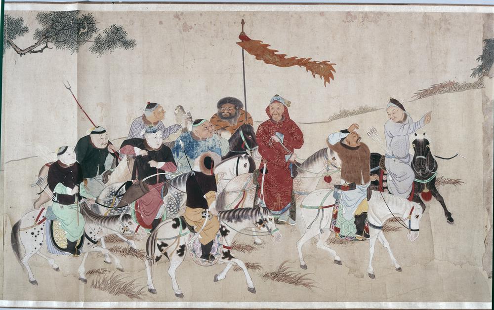 图片[1]-handscroll; painting BM-1924-0714-0.3-China Archive